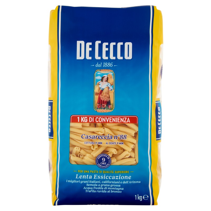 Set 4 x Paste Casareccia, De Cecco, 1 Kg
