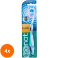 Set 4 x Periuta de Dinti Banat Tri Action Bright Medium