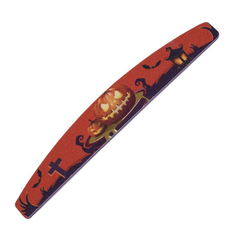 Set 4 x Pila Unghii Semiluna 180/240 Halloween Edition  06 - SensoPRO Milano