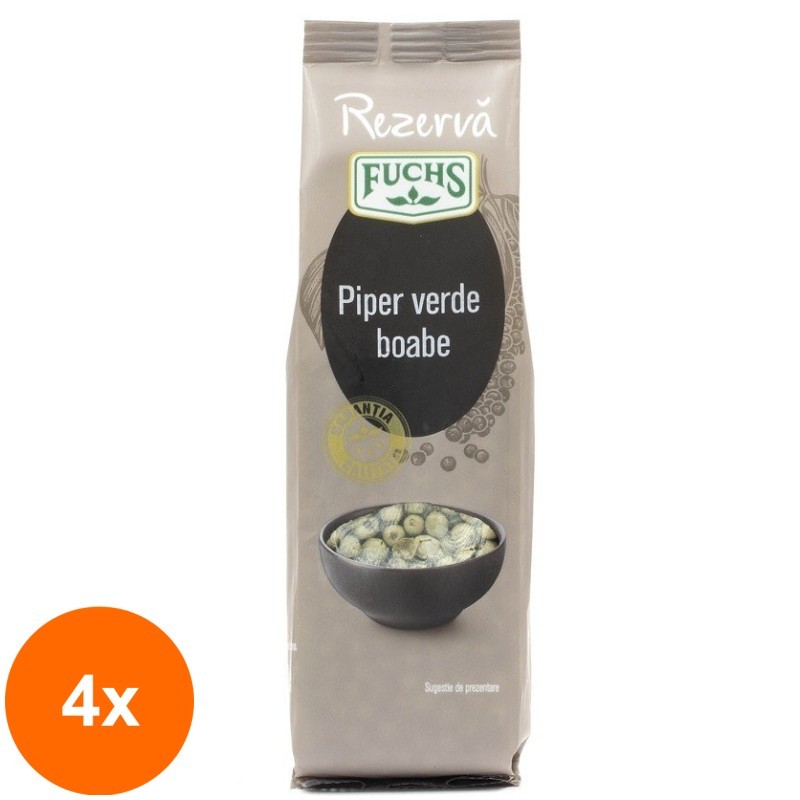 Set 4 x Piper Verde Boabe, Fuchs, Refill, 30 G