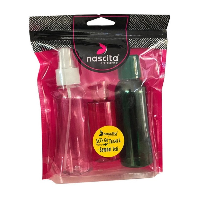 Set 4 x Recipiente pentru Calatorie Nascita Professional, 3 Bucati