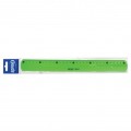 Set 4 x Rigla Flexibila 30 cm  Verde Fluo