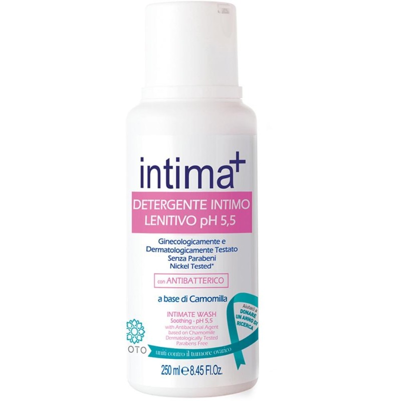 Set 4 x Sapun Intim Antibacterian Intima Plus, cu Musetel si pH 5.5, 250 ml