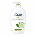 Set 4 x Sapun Lichid cu Pompita Dove Go Fresh, Castravete si Ceai Verde, 250 ml