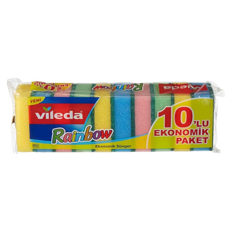 Set 4 x Set 10 Bureti de Vase Vileda Rainbow