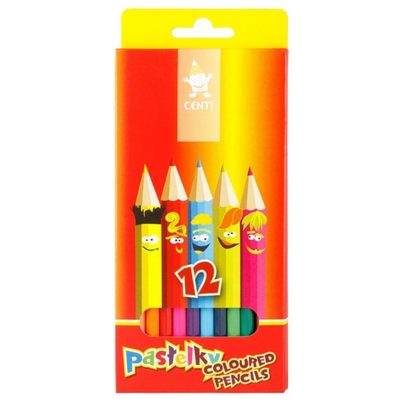 Set 4 x Set 12 creioane color CENTI