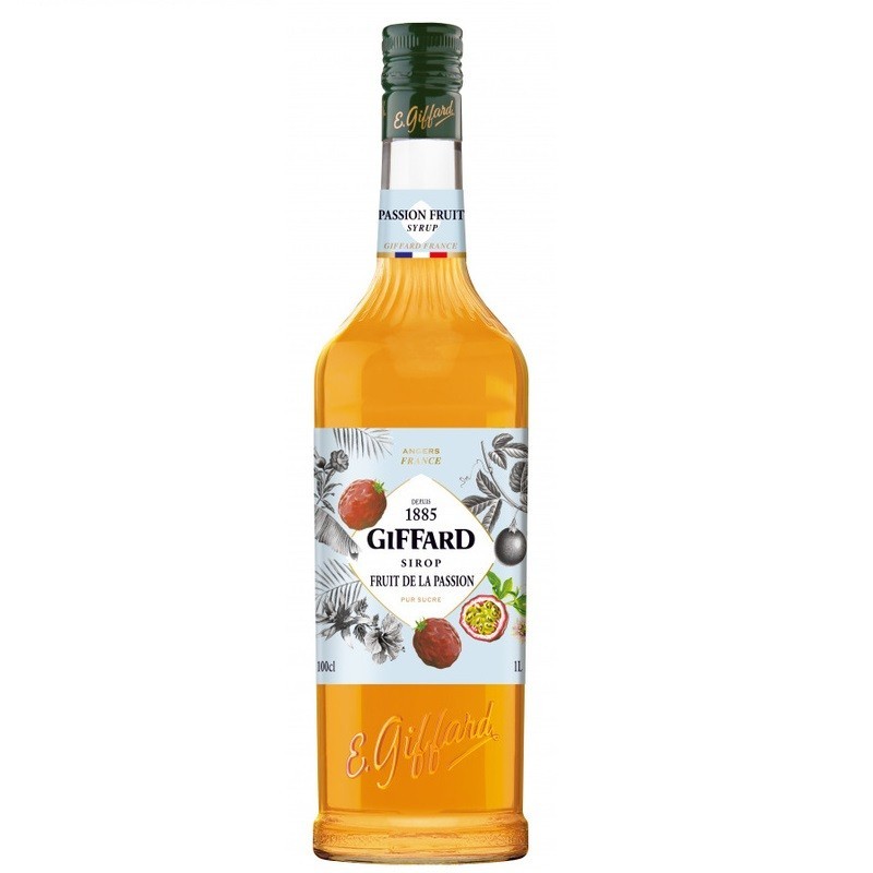 Set 4 x Sirop Fructul Pasiunii Giffard, 1 l