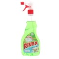 Set 4 x Solutie pentru Geam cu Pulverizator, Rivex Verde-Spring Fresh 750 ml