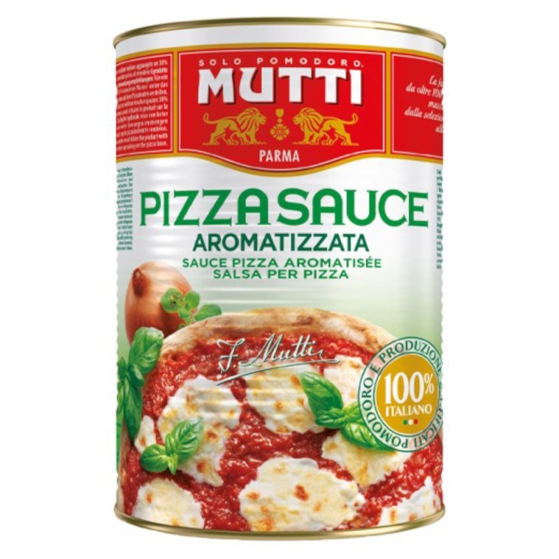 Set 4 x Sos de Rosii Mutti pentru Pizza Condimentat 4100 g