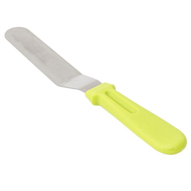Set 4 x Spatula Mica Ornat Prajituri, Inox, Lungime 26 cm
