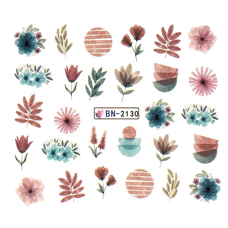 Set 4 x Tatuaj Unghii Luxorise Delicate Beauty, Bn-2130