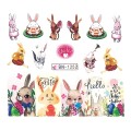 Set 4 x Tatuaj Unghii Luxorise Easter Bunny, Bn-1252