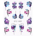 Set 4 x Tatuaj Unghii Luxorise Flower Art Fun, Stz-889