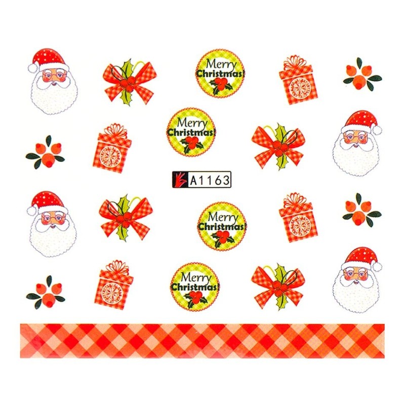 Set 4 x Tatuaj Unghii Luxorise Holiday Energy, A1163