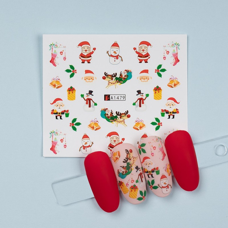 Set 4 x Tatuaj Unghii Luxorise Holiday Spell, A1479