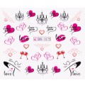 Set 4 x Tatuaj Unghii Luxorise Love City, Bn-1075