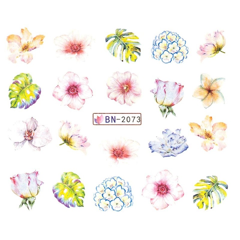 Set 4 x Tatuaj Unghii Luxorise Nature Vibes, Bn-2073