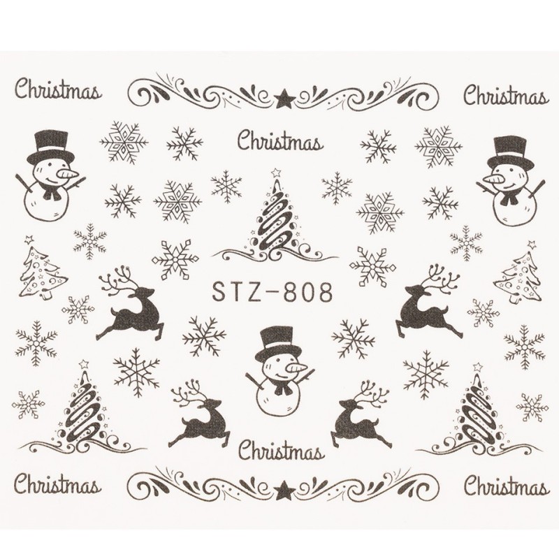 Set 4 x Tatuaj Unghii Luxorise Simple Holiday Safari, Stz-808