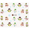 Set 4 x Tatuaj Unghii Luxorise Snowmen Day, A1488