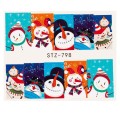 Set 4 x Tatuaj Unghii Luxorise Snowmen Party, Stz-798