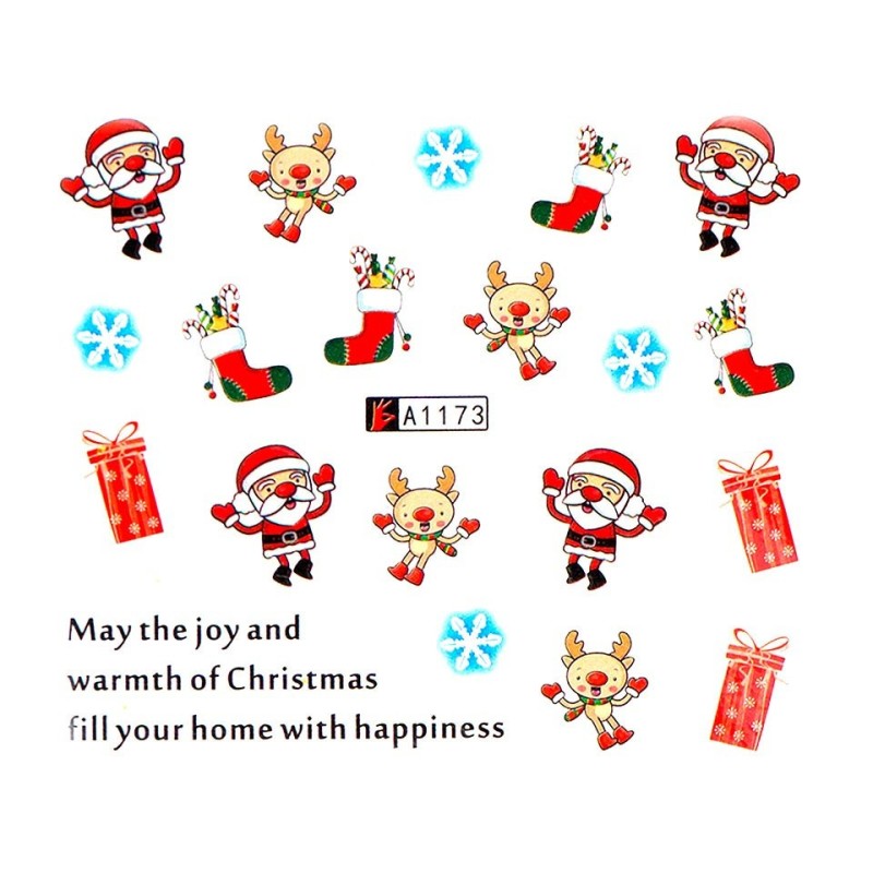 Set 4 x Tatuaj Unghii Luxorise Winter Crush, A1173