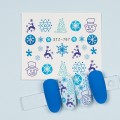 Set 4 x Tatuaj Unghii Luxorise Winter Road, Stz-787