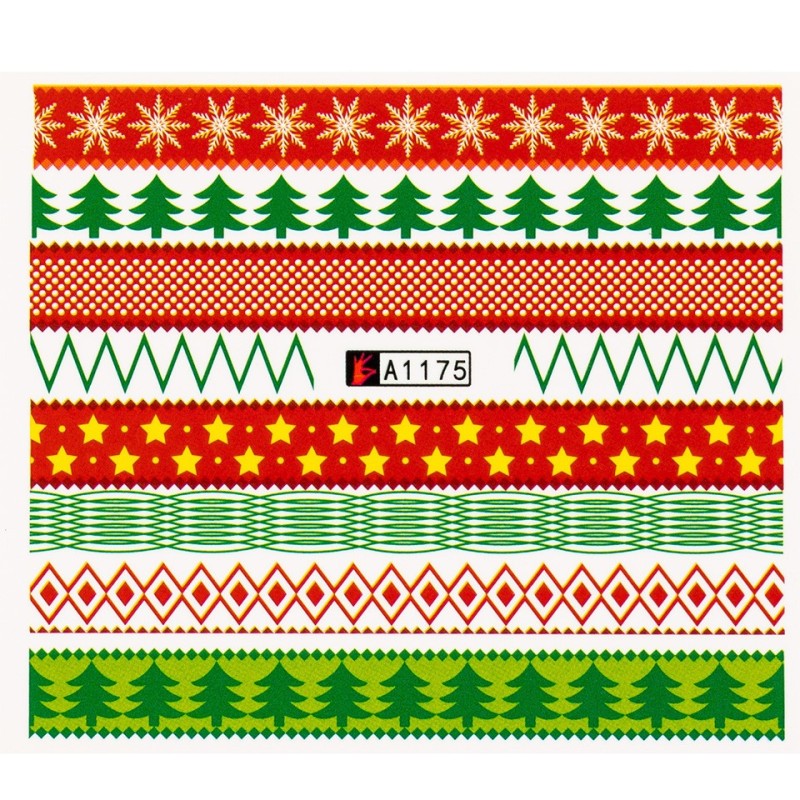 Set 4 x Tatuaj Unghii Luxorise Winter Shapes, A1175