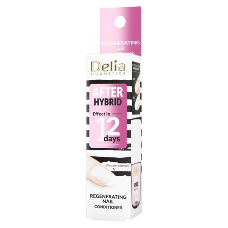 Set 4 x Tratament Regenerator pentru Unghii Delia After Hybrid Regenerate, 12 ml