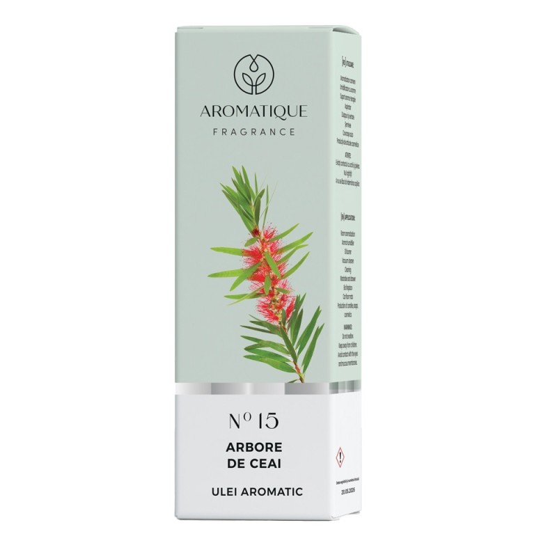 Set 4 x Ulei Aromat, Aromatique Arbore de Ceai, 10 ml, Ambalat la Cutie
