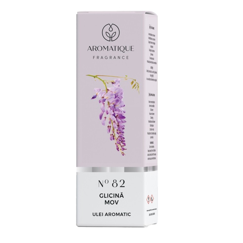 Set 4 x Ulei Aromat, Aromatique Glicina Mov, 10 ml, Ambalat la Cutie