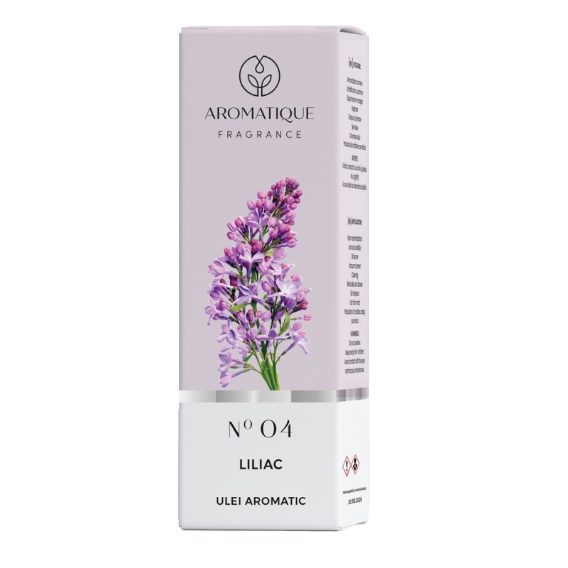 Set 4 x Ulei Aromat, Aromatique Liliac, 10 ml, Ambalat la Cutie