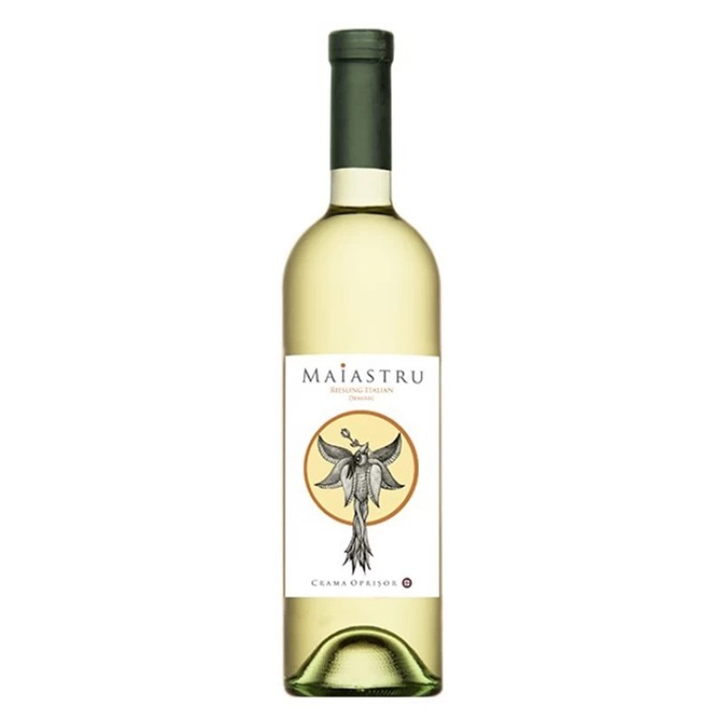 Set 4 x Vin Maiastru Oprisor Alb Demisec Riesling Italian 0.75 l