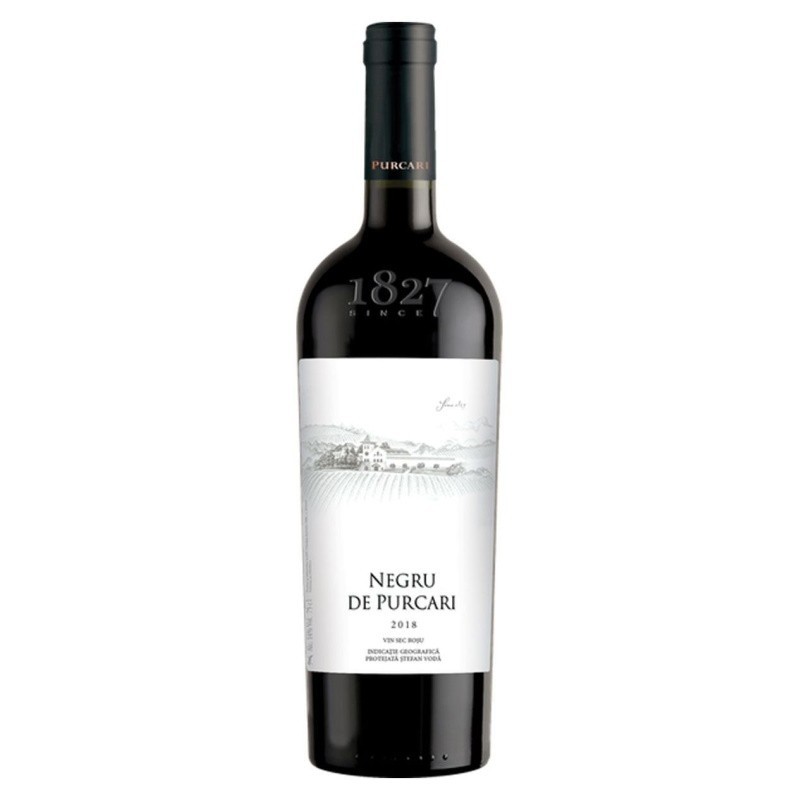 Set 4 x Vin Negru de Purcari 1827 Rosu Sec 0.75 l