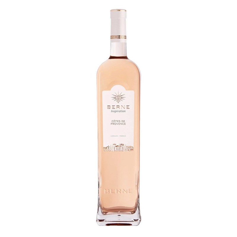 Set 4 x Vin Rose Berne Inspiration Cotes De Provence AOP, Sec, 1.5 l