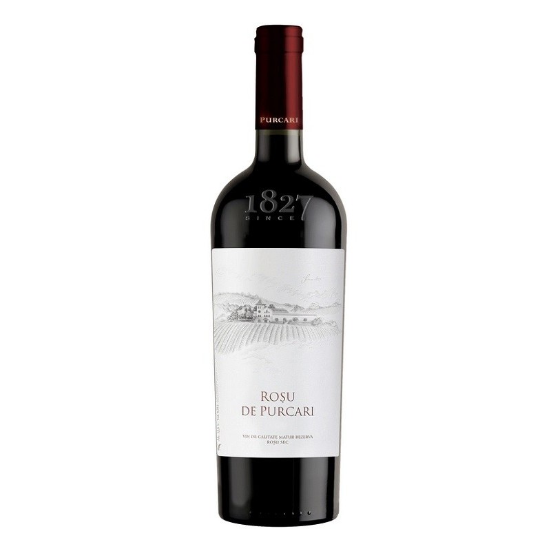 Set 4 x Vin Rosu de Purcari 1827 Vintage Sec, 0.75 l