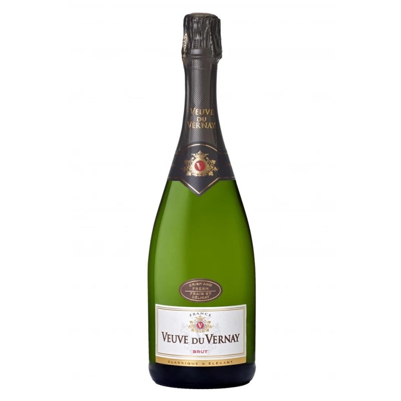 Set 4 x Vin Spumant Alb Brut Veuve Du Vernay, Sec, 0.75 l