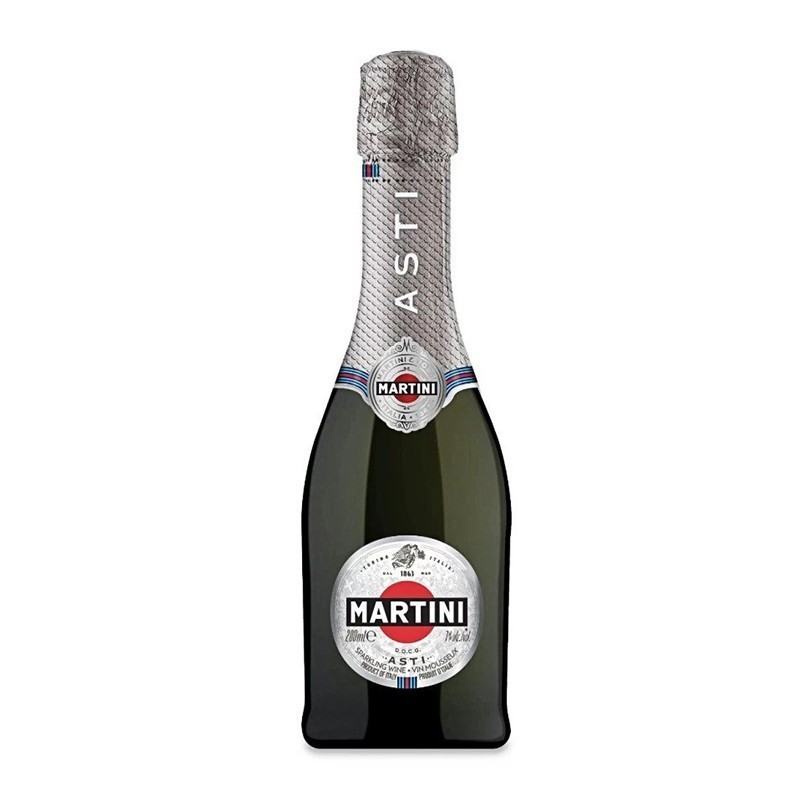 Set 4 x Vin Spumant Asti Martini, Dulce, 0.2 l