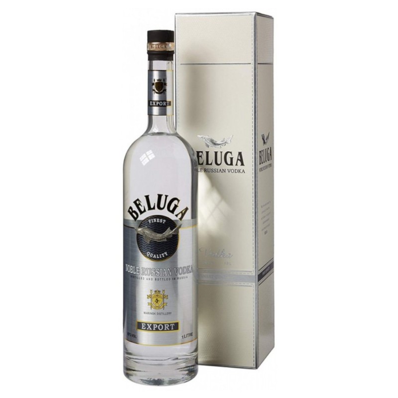 Set 4 x Vodka Beluga Noble, 40%, 1 l