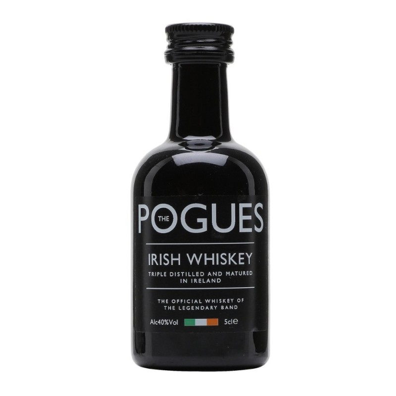 Set 4 x Whisky Pogues, Irish Whisky, 40% Alcool, Miniatura, 0.05 l