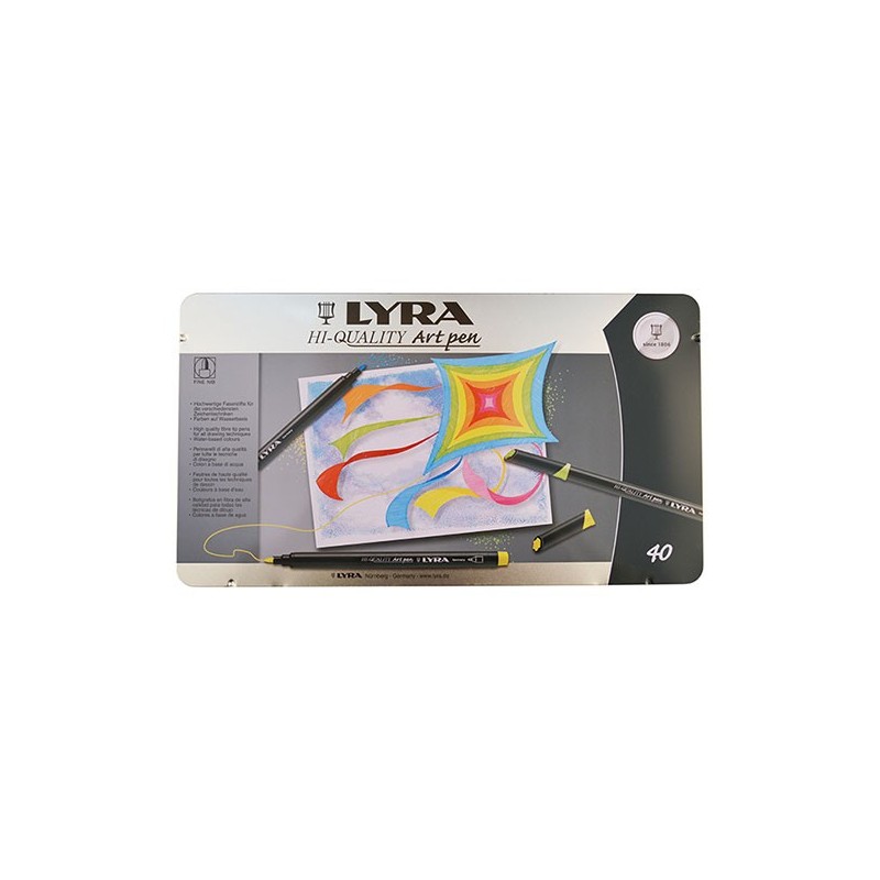 Set 40 Markere Art Pen Lyra