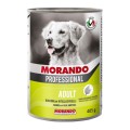 Set 44 x Hrana Umeda Caini, Adult, Morando Professional, Bucati cu Vitel si Mazare, Conserva 405 g