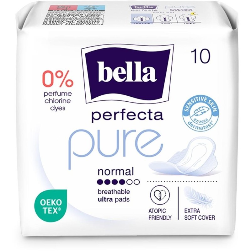 Set 5 x 10 Absorbante Bella Perfecta Pure Normal