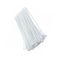 Set 5 x 100 Colier din Plastic, Alb, 3.6 x 250