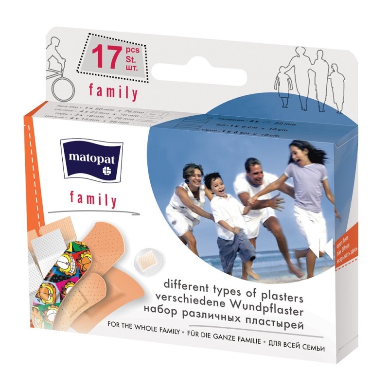 Set 5 x 17 Plasturi Family Bella
