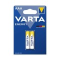 Set 5 x 2 Baterii Alcaline AAA R3 Varta Energy