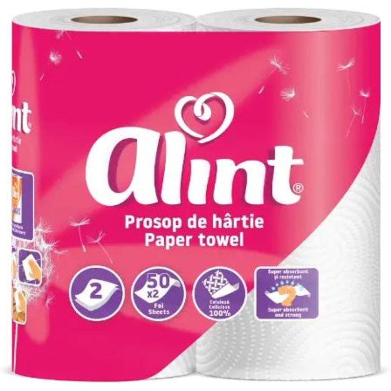 Set 5 x 2 Prosoape Bucatarie Alint,  Practic, 2 Straturi