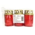 Set 5 x 3 Candela cu Capac Bispol, 12 Ore