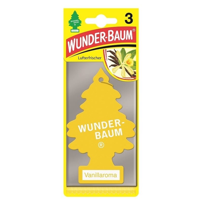 Set 5 x 3 Odorizante Auto Vanillaroma, Wunder-Baum