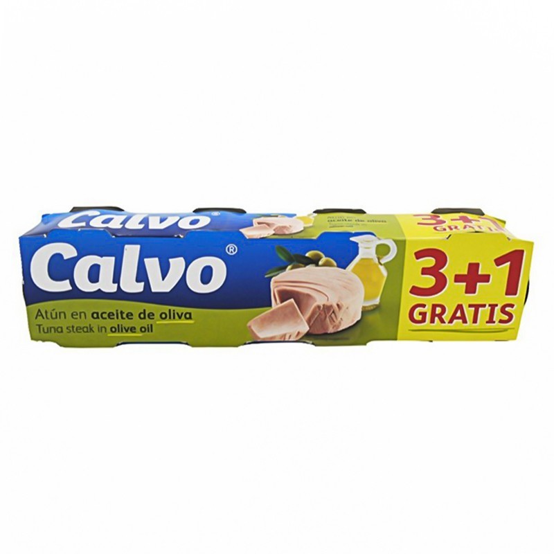Set 5 x 4 Ton in Ulei Masline Calvo, 80 g
