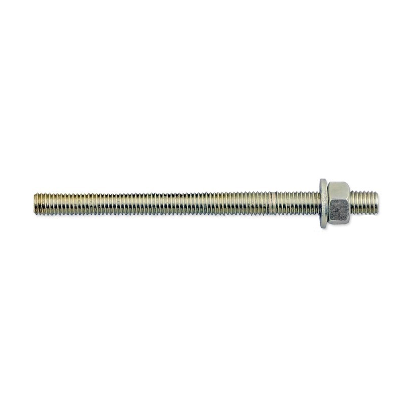 Set 5 x 5 Prezon cu Varf Drept si Cap Plat, M12 x 180 / 110, pentru Fixari Chimice, Rocast